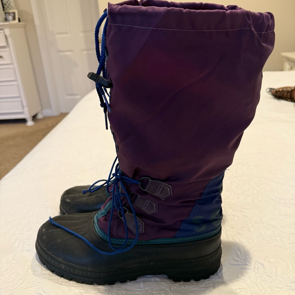 Sorel Vintage Freestyle Retro Kaufman Tall Winter Boots size 10